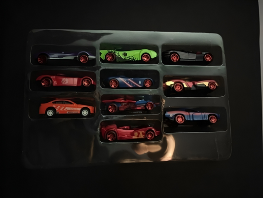 Hot Wheels Marvel Avengers Alloy Car Set β 1:42 Scale (Pack of 10)