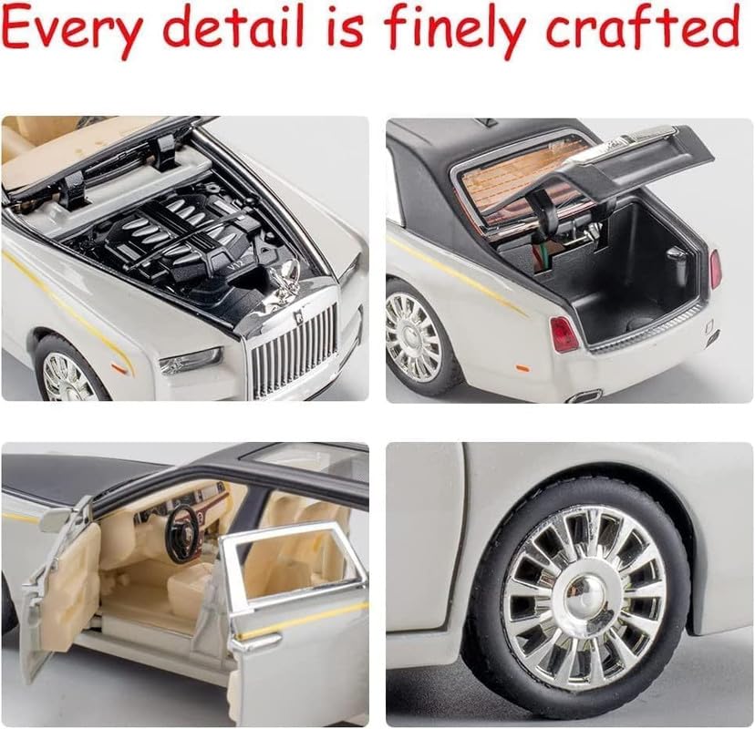 1:32 Scale Rolls Royce Phantom Metal Alloy Die-Cast