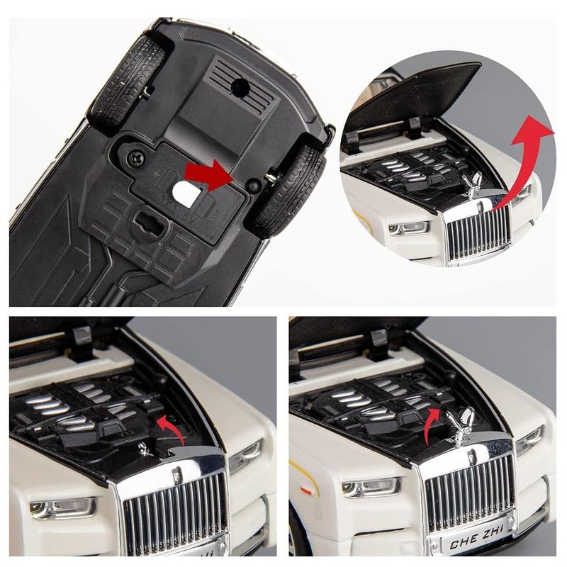 1:32 Scale Rolls Royce Phantom Metal Alloy Die-Cast