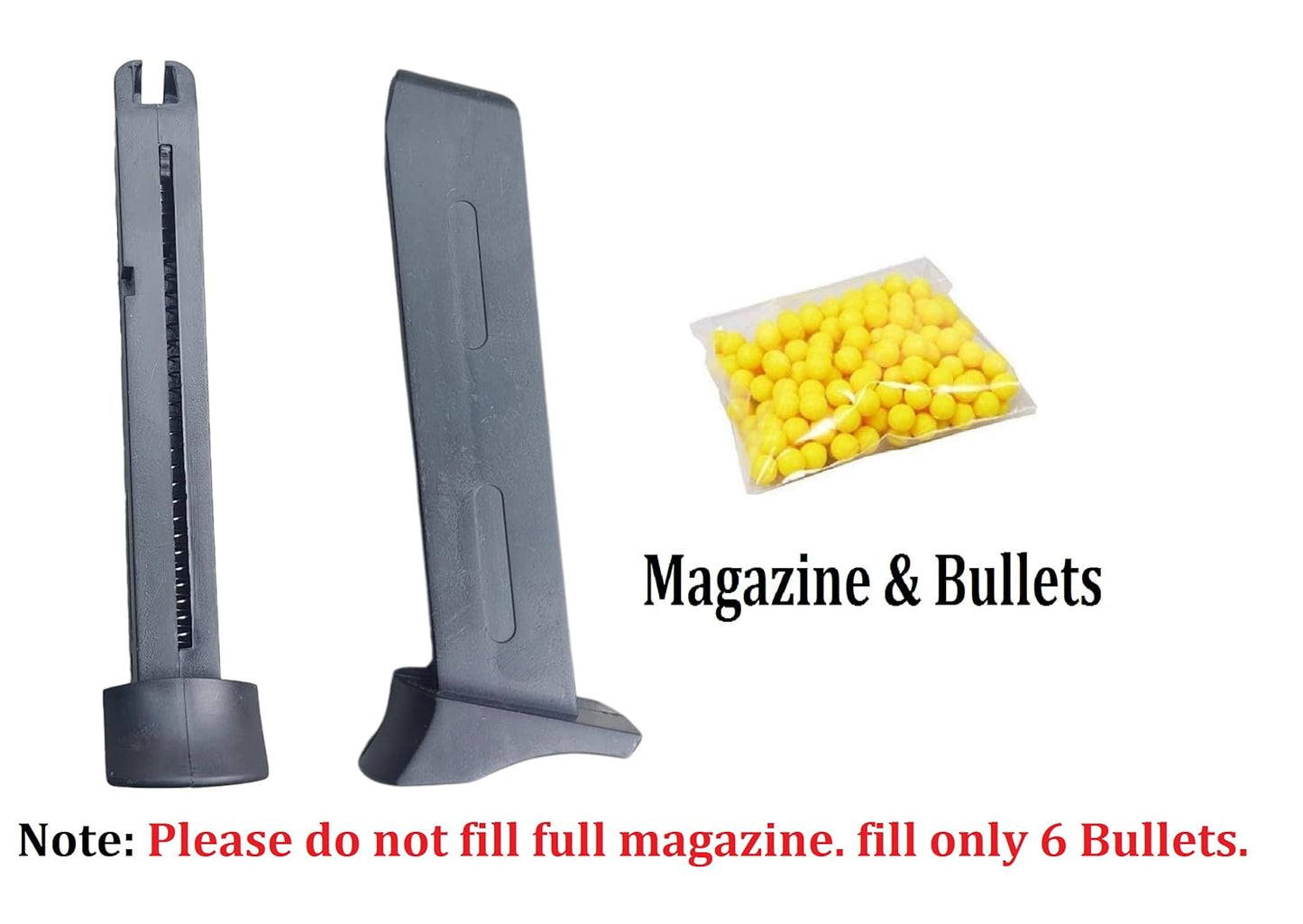 WHEELSQUARE P729 Toy Gun for Kids with 200 bb Bullets (Toy Gun & Dart)